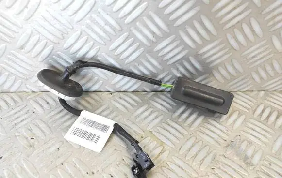 Rear door exterior handle