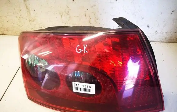 Peugeot 407 Rear/tail lights 9656606380