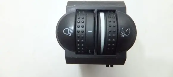 Volkswagen Touareg I Headlight level height control switch 7L6941333