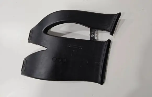 Cabin air duct channel