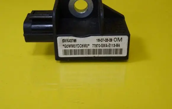 Airbag deployment crash/impact sensor