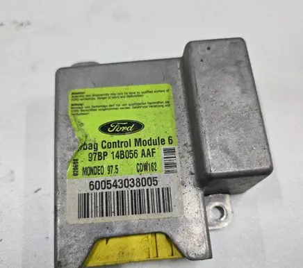 Ford Mondeo Mk III Airbag control unit/module 97BP14B056AAF 600543038005 M0NDE0N75