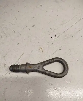 Towing hook eye