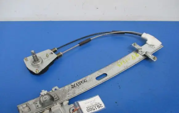 Mazda 323 Front door window regulator with motor