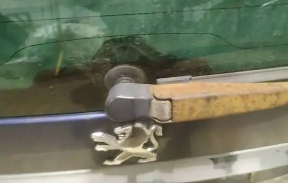 Peugeot 307 Rear window wiper motor 