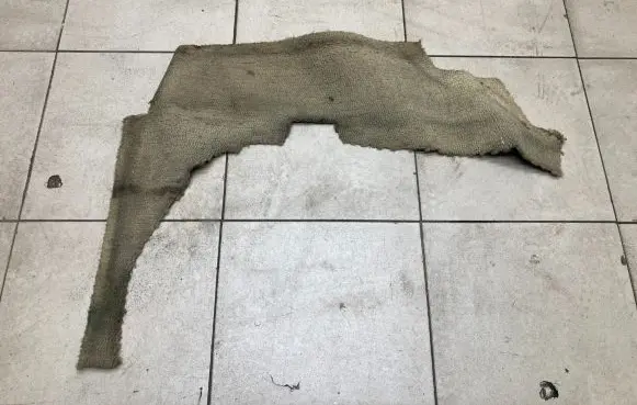 Mercedes-Benz E W123 Rear floor carpet liner 