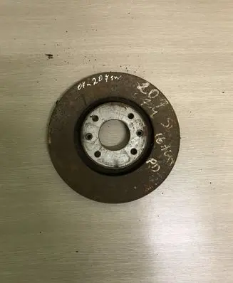 Peugeot 207 CC Front brake disc