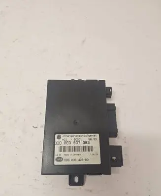 Audi A4 S4 B6 8E 8H Tow bar trailer control unit/module S0001 5DS00840800 8E0907383