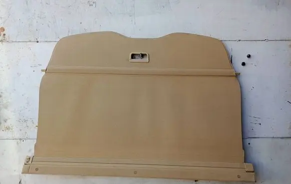 Volkswagen Touareg I Parcel shelf load cover 