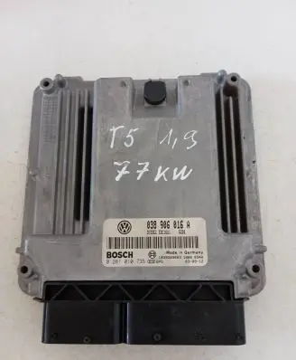 Volkswagen Transporter - Caravelle T5 Engine control unit/module 038906016A 1039S03003 0281010735
