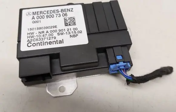 Mercedes-Benz CLA C117 X117 W117 Other control units/modules A0009007306