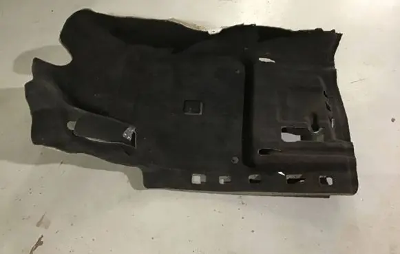 Volkswagen Touareg III Front floor carpet liner 761863103F