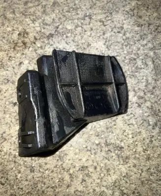 BMW 3 E46 Bumper support mounting bracket corner 8195322