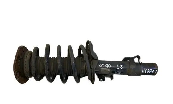 Front shock absorber with coil spring