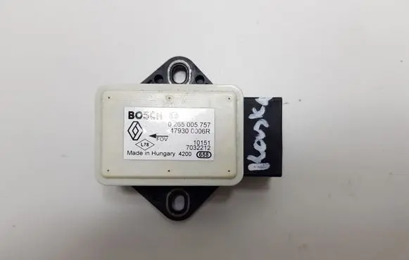 Nissan Qashqai ESP acceleration yaw rate sensor 0265005757 479300006R 10151