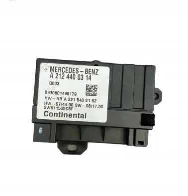 Mercedes-Benz E W212 Fuel injection pump control unit/module A2124400314