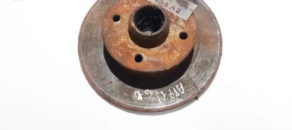 Volkswagen PASSAT B4 Rear brake disc neventiliuojamas