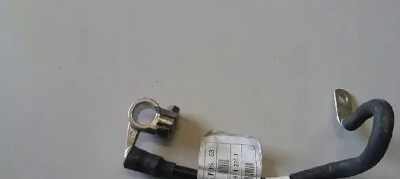Volkswagen Scirocco Negative earth cable (battery) 1K0971235J