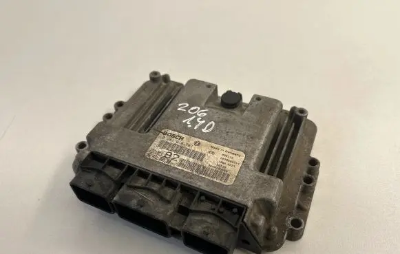 Peugeot 206 Engine control unit/module 9647785580 9647158080 0281010707