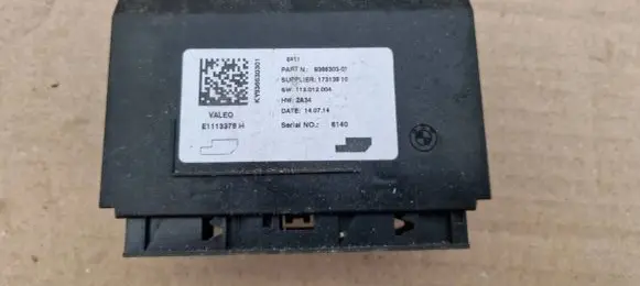 BMW 1 F20 F21 Other control units/modules 9366303bmw E1113378