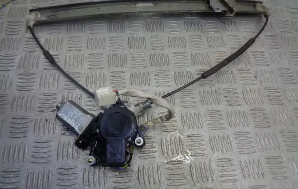 Mazda Premacy Front door window regulator with motor