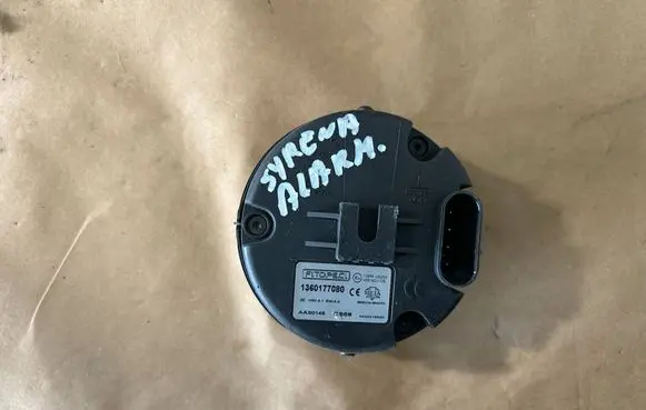 Fiat Ducato Alarm system siren 160177080
