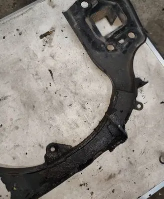 Audi A6 S6 C6 4F Bottom radiator support slam panel 