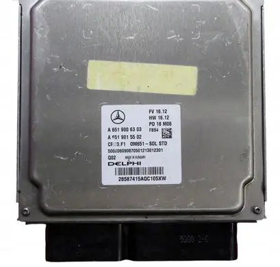 Mercedes-Benz CLA C117 X117 W117 Engine control unit/module A6519006303 A6519015502