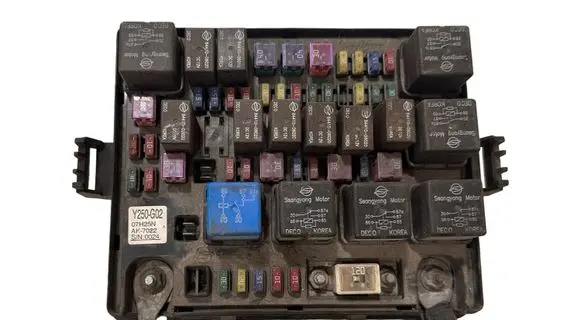 SsangYong Rexton Fuse module Y250G02 AK7022 07H25N