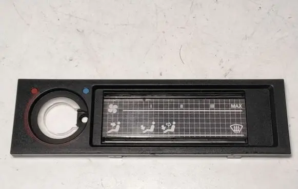 Audi 100 200 5000 C2 Climate control/heater control trim 443819873 443819085