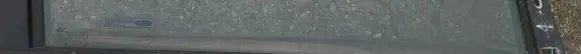 Ford Galaxy Front door glass trim molding 