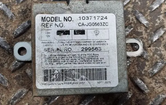 Cadillac Escalade Camera control unit module 10371724