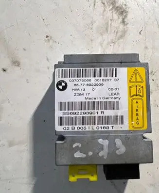 BMW 7 E65 E66 Airbag control unit/module 037075066