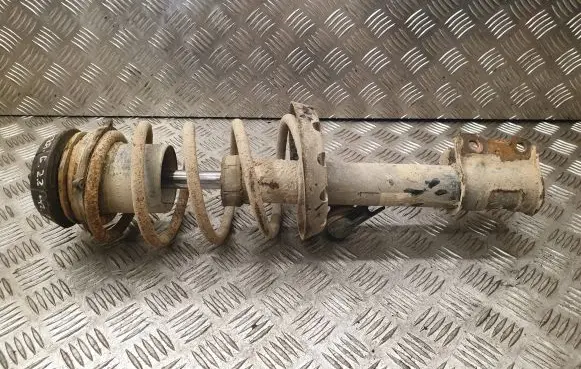 Opel Astra G Front shock absorber with coil spring 22195355 463016733 24443533