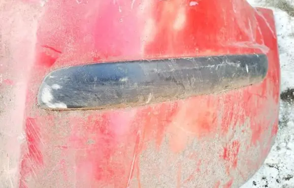 Front bumper splitter molding