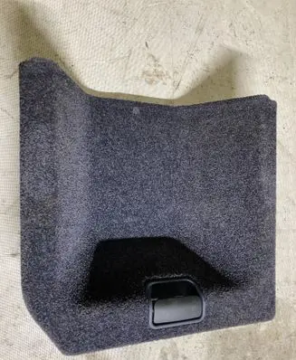 Trunk/boot lower side trim panel