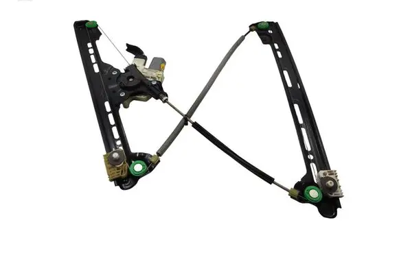 Front door window regulator with motor