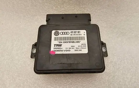 Audi A6 S6 C6 4F Hand brake control module 4F0907801 4F0910801A 32620003M