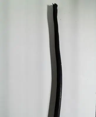 Audi A6 S6 C7 4G Rubber seal front door window/glass 4G0837479