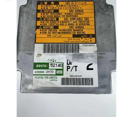Toyota Yaris Airbag control unit/module 8917052140 2312470J 2310002470