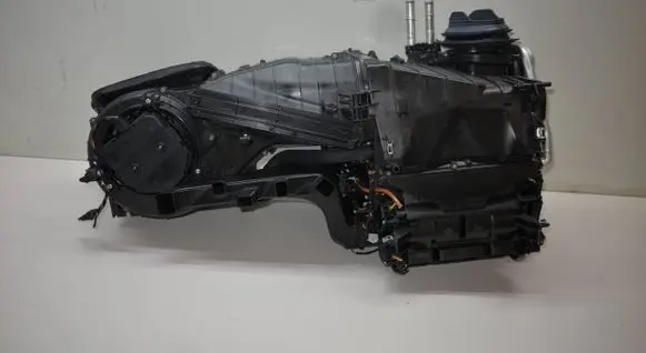 Interior heater climate box assembly
