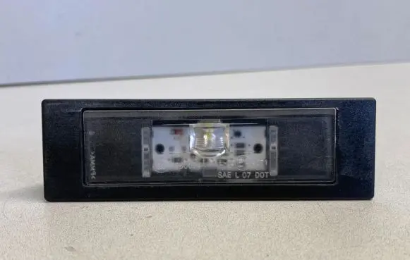 Number plate light