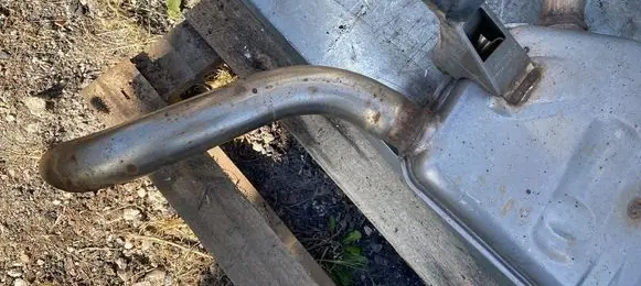 Renault Laguna II Rear muffler/silencer tail pipe