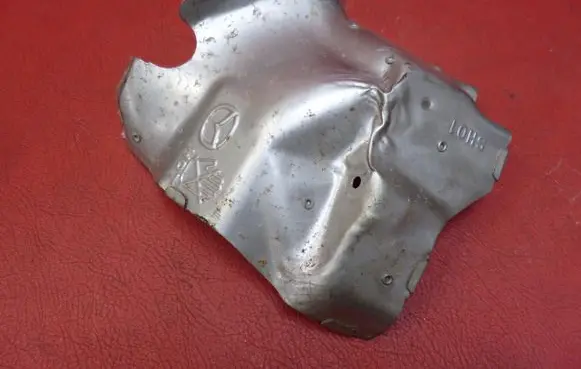 Mazda 6 Heat shield in engine bay 