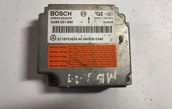 Mercedes-Benz E W211 Airbag control unit/module 0285001880 2118702626