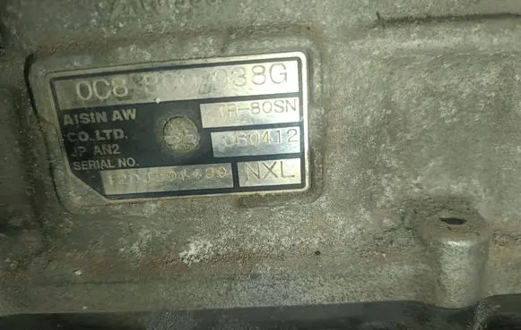 Volkswagen Touareg II Automatic gearbox 0C8300038G 12DJ304439 008300038G