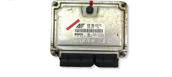 Volkswagen Sharan Engine control unit/module 038906019FC 0281010751 1039S00472
