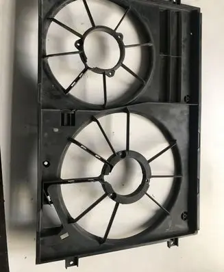 Audi A3 S3 8P Radiator cooling fan shroud 1K0121205D 1K0121207N