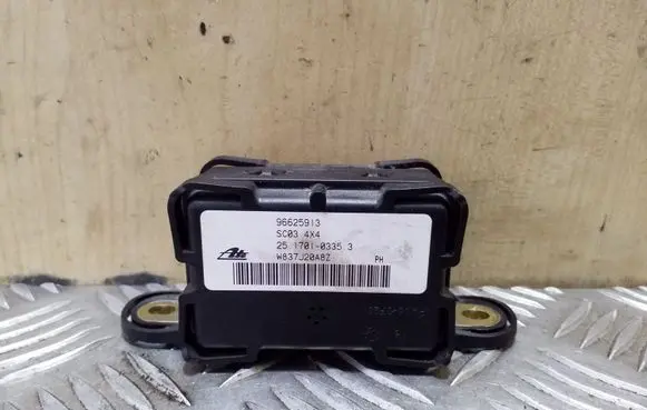 ESP acceleration yaw rate sensor