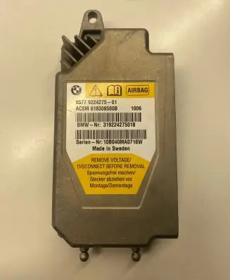 BMW 5 GT F07 Airbag control unit/module 9224275 618308500B 319224275018